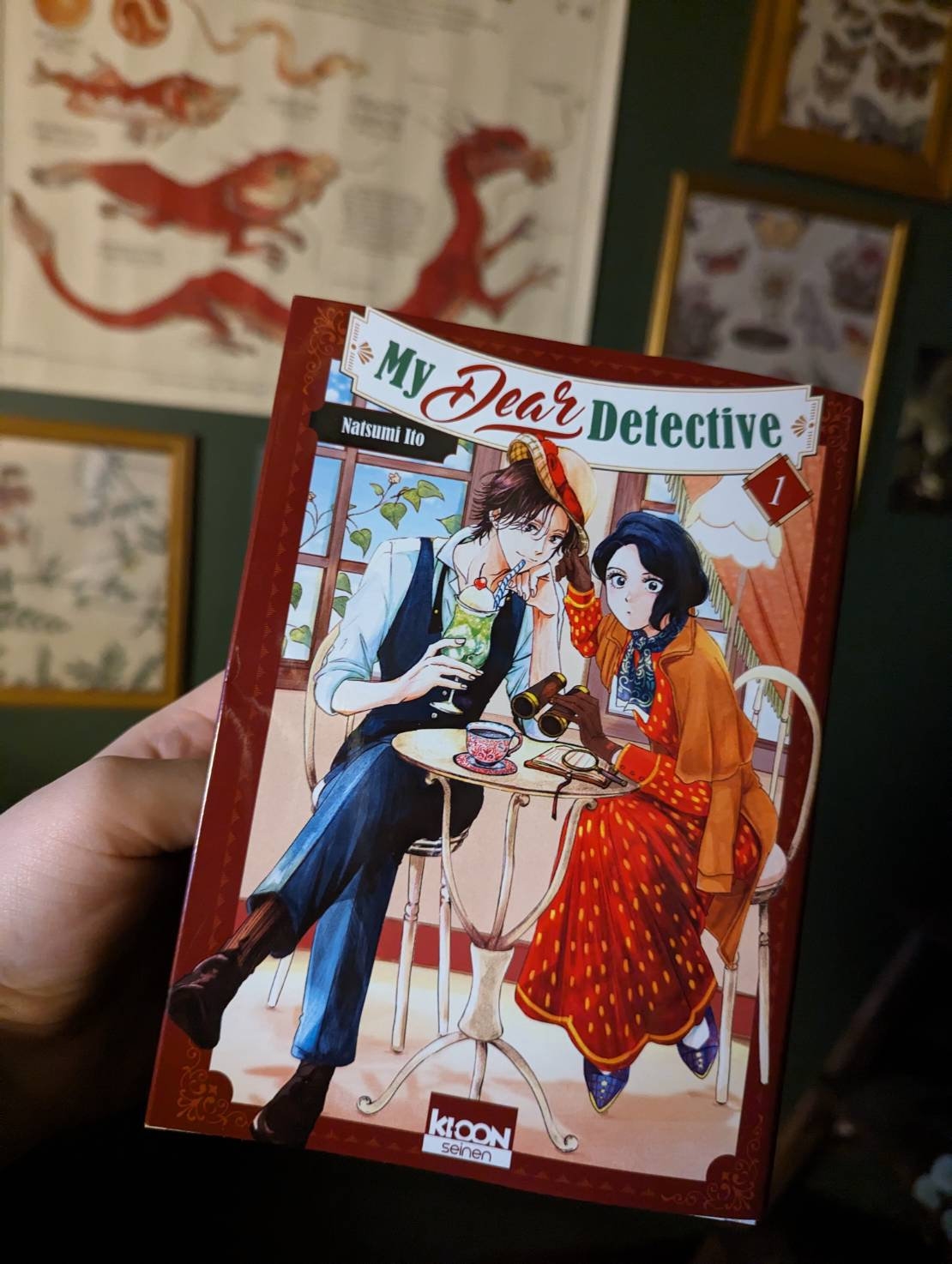 Couverture du volume 1 du manga My Dear Detective édition française